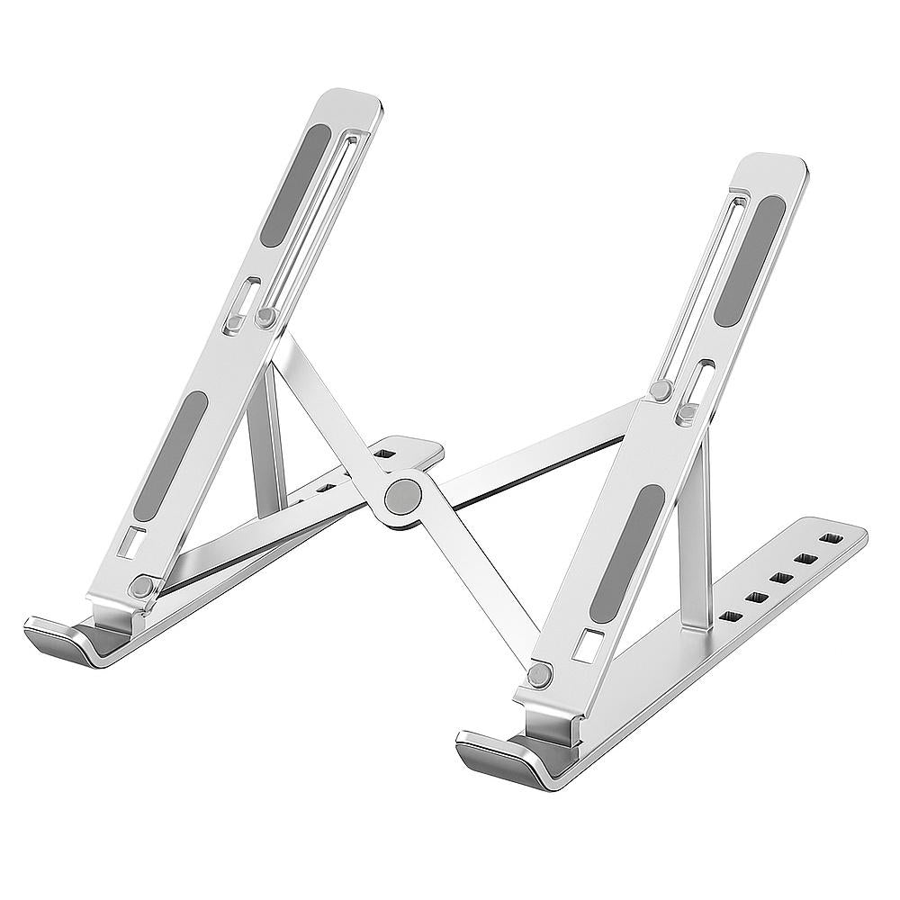 Foldable Aluminium Laptop Stand | Adjustable & Portable Laptop Riser for Desk