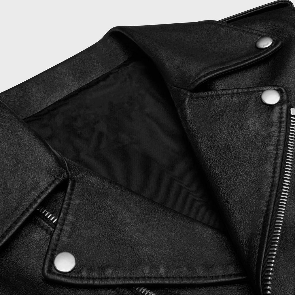 The Deuce Biker Vintage Black Jacket